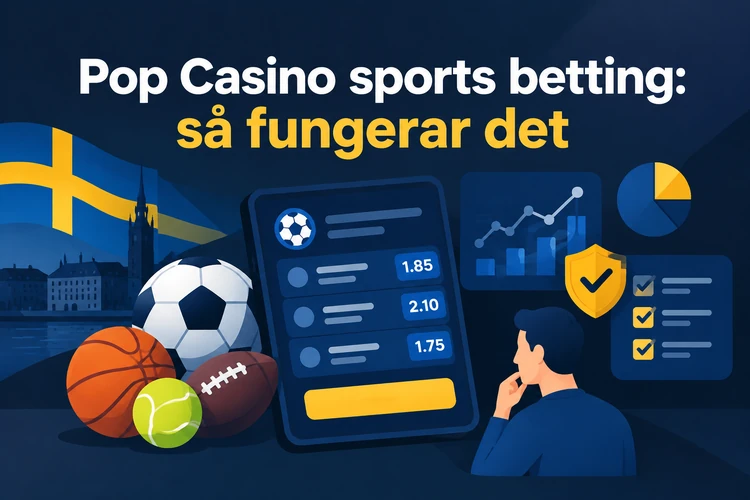 Pop Casino sports betting: så fungerar det