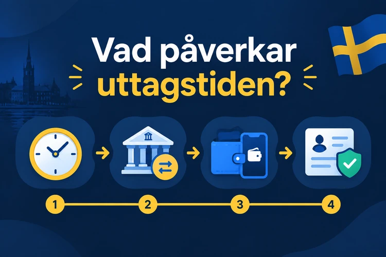 Vad påverkar uttagstiden?