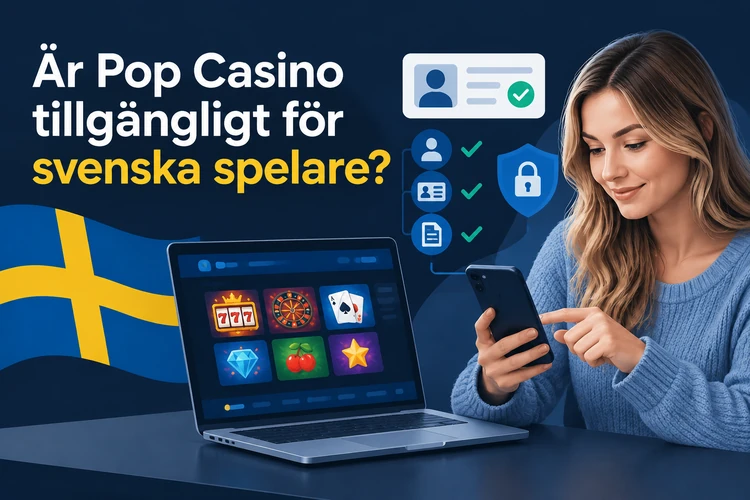 Är Pop Casino tillgängligt för svenska spelare?